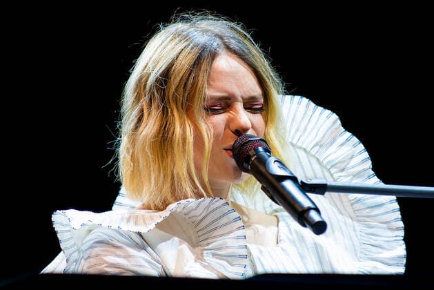 Italy: Francesca Michielin 2021 Francesca Michielin performs in Jesolo, Venice. Jesolo Italy Copyright: DenisxUlliana