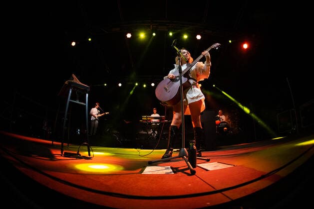 Italy: Francesca Michielin 2021 Francesca Michielin performs in Jesolo, Venice. Jesolo Italy Copyright: DenisxUlliana