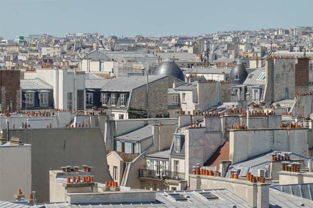 Kalendermotive: Dachlandschaften Ausblick über Paris View over Paris *** View over Paris View over Paris