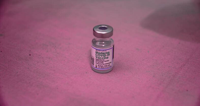 August 7, 2021, Barishal, Barishal, Bangladesh: Vials of Moderna Covid-19 coronavirus vaccines are kept at the venue of a mass vaccination camp at Barishal CIty in Bangladesh on August 7, 2021. Barishal Bangladesh - ZUMAr337 20210807_zip_r337_002 Copyright: xMustasinurxRahmanxAlvix