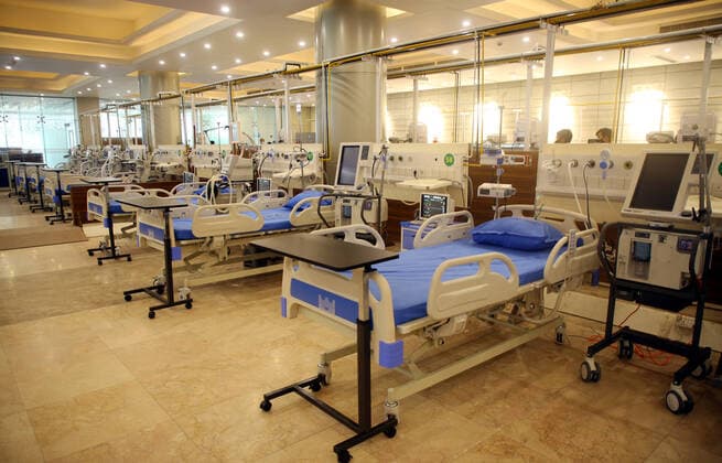 Bangladesh s New Covid-19 Hospital Opens A new Covid-19 hospital ppens in Dhaka, Bangladesh, on August, 7, 2021. The hospital has been launched with 357 beds, including 40 ICU ones. Besides, central oxygen lines have been installed for the remaining beds. The hospital will be upgraded to 1000-bed ones in phases. Noting that Bangladesh has been experiencing a devastating Covid situation, the health minister said there is also a crisis of ICU beds. There re only 17,000 general beds for treating Covid patients across the country which have already been occupied, he added.Besides, hospitals are also providing dengue treatment due to a surge in dengue cases alongside Covid patients. Dhaka Bangladesh ramany-notitle210807_npPEa Copyright: xSonyxRamanyx
