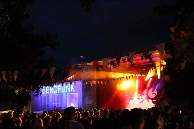 Ätna beim Bergfunk Open Air auf dem Funkerberg in Königs Wusterhausen, 7. August 2021. Bergfunk Open Air