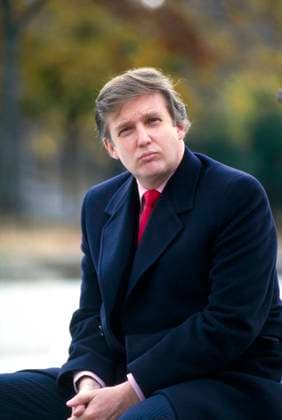 Donald Trump, half-length seated Portrait, New York City, New York, USA, Bernard Gotfryd, 1980 s  Copyright: xCircaxImagesx ghi-circa10044