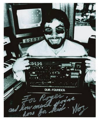 A fully functioning Apple-1 computer is expected to sell for more than $450,000 (Â£323,000) when it goes on sale at Boston-based RR Auction from 12 August. This Apple-1 was one of the first to be publicly auctioned, as it was originally sold to personal computing pioneer Roger Wagner in April 2002 at the Vintage Computer Festival in California. Wagner authored the first book on assembly-language programming for the Apple II and is a longtime friend of Apple co-founder Steve Wozniak. The Apple-1 was originally conceived by Steve Jobs and Steve Woz Wozniak as a bare circuit board to be sold as a kit and completed by electronics hobbyists. However, after The Byte Shop in Mountain View, California agreed to purchase 50 Apple-1 computers Copyright: xx 41659404 EDITORIAL USE ONLY. NOT FOR USE BY NEWSPAPERS BASED IN THE UK.