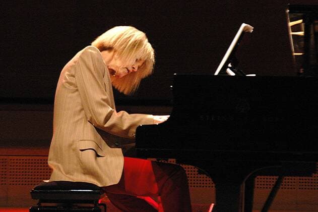 Die amerikanische Jazz-Komponistin und -Pianistin Carla Bley. The American jazz composer and pianist Carla Bley. Essen DEU;DE;GERMANY;DEUTSCHLAND;ALLEMAGNE