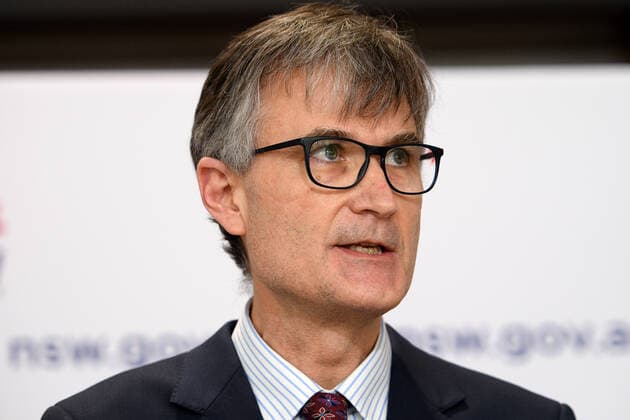 GLADYS BEREJIKLIAN COVID19 PRESSER, Dr Jeremy McAnulty of NSW Health addresses media during a press conference in Sydney, Saturday, August 14, 2021. ( NO ARCHIVING, EDITORIAL USE ONLY, NO USE IN BOOKS WITHOUT CONSENT SYDNEY NSW AUSTRALIA  Copyright: xDANxHIMBRECHTSx 20210814001566732879