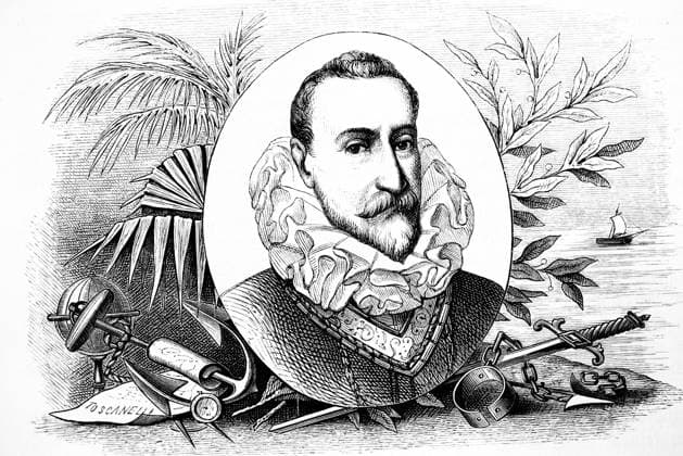 IMAGO History, Entdeckung Amerikas durch Christoph Kolumbus 1492 Christoph Kolumbus, italienischer Seefahrer in kastilischen Diensten, gilt als Entdecker Amerikas 1492, historische Illustration von 1881 *** Christopher Columbus, Italian navigator in Castilian service, considered the discoverer of America 1492, historical illustration from 1881 Copyright: imageBROKER/WolfgangxDiederich ibldie06971377.jpg