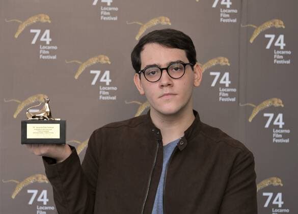 Locarno, Switzerland Locarno Film Festival 2021 Palmares awards ceremony photocall Locarno Film Festival Pardino d Oro SRG SSR In the photo: Leonardo Martinelli director  Copyright: xNickxZonnax xIPAx xNickxZonnax