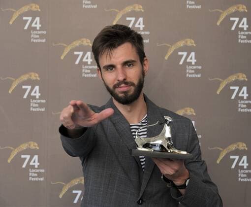 Locarno, Switzerland Locarno Film Festival 2021 Palmares awards ceremony photocall Locarno Film Festival Best emerging director In the photo: Hleb Papou director  Copyright: xNickxZonnax xIPAx xNickxZonnax