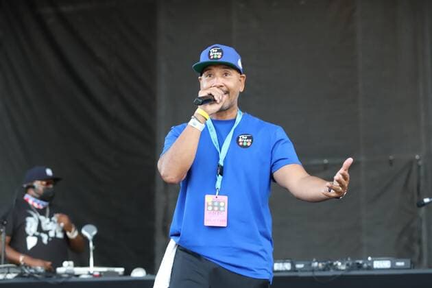 August 16, 2021, Bronx, New York, USA: Audience enjoys a hip hop concert in Orchard Beach, Bronx, New York, during NYC Homecoming Week, which runs from 14 to 22 August with more than 100 arts, culture, entertainment and community events in various parts of the city. Even at outdoor events, people must show proof of vaccination.  Copyright: xJosexFranciscox