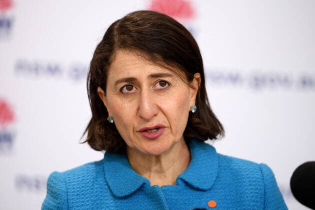 GLADYS BEREJIKLIAN COVID19 PRESSER, NSW Premier Gladys Berejiklian addresses media during a press conference in Sydney, Tuesday, August 17, 2021. ( NO ARCHIVING, EDITORIAL USE ONLY, NO USE IN BOOKS WITHOUT CONSENT SYDNEY NSW AUSTRALIA  Copyright: xDANxHIMBRECHTSx 20210817001567488726