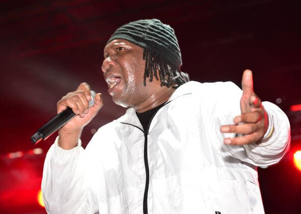 BRONX, NY - AUGUST 16: KRS-One performs at the It s Time for Hip Hop in NYC concert at Orchard Beach on August 16, 2021 in the Bronx, New York. Copyright: xKoixSojer Snap NxUxPhotosx MediaPunchx