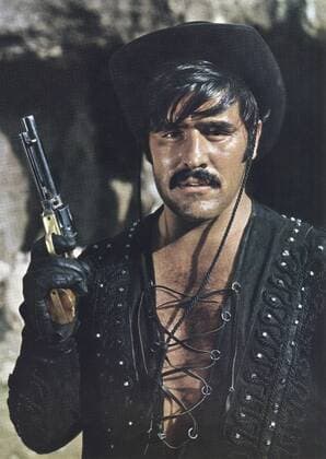THE LAST RIDE TO SANTA CRUZ, (aka DER LETZTE RITT NACH SANTA CRUZ), Mario Adorf, 1964 Ref:M8DLARI EC002 PUBLICATIONXNOTxINxCANxCHNxFRAxITAxJPNxNORxPOLxRUSxESPxUKxUSA Copyright: xx M8DLARI EC002