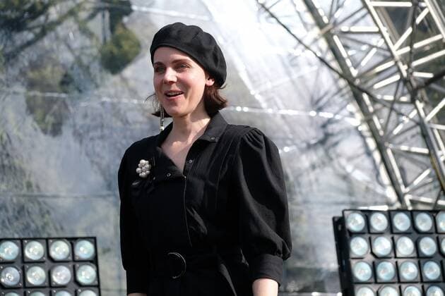 12.08.2021 xkhx Kassel, Kulturzelt im Freien Konzert Anna Depenbusch Liedermacherin