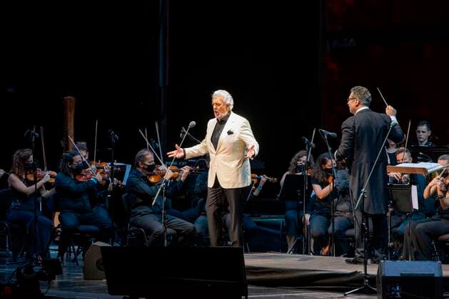 Bilder des Jahres 2021, Entertainment 08 August Entertainment Themen der Woche KW33 Entertainment Bilder des Tages Spanish tenor Placido Domingo performs on stage during his concert at the Starlite festival in Marbella, Malaga, southern Spain, 18 August 2021. Placido Domingo performs at Starlite !ACHTUNG: NUR REDAKTIONELLE NUTZUNG!  Copyright: xAntonioxPazx GRAF4718 20210818-8e596f89a15e34aaa49ede1214288777c8ffee36