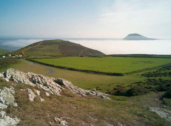 Bardsey Island from Lleyn Peninsula, North Wales RM, Craig Easton (2Nd), 2014-11-03:33, 03 11 2014 10:12, Copyright: xPlanetxPicturesx grazing,escape,calm,idyllic,peaceful,tranquil,getting away from it all,nature,picturesque,rocks,new south wales,outdoors,farm,coast,hill,sea,scenics,day,sunlight,water,nobody,tourism,travel,blue sky,cloudscape,horizon over water,travel destination,field,beauty in nature,November 2014 Release,bardsey island,lleyn peninsula,Animals Feeding,Grazing,Escape,Mood,Calm,Idyllic,Getting Away From It All,No People,Oceania,Australasia,Australia,Australian State,New South Wales,Symbol,Orthographic Symbol,Numeral,Farm,Horizon,Horizon Over Water,Field,Coastline,Hill,Light,Sunlight,Rock,Sky,Cloud,Cloudscape,Clear S Ref:IS09AL8M4