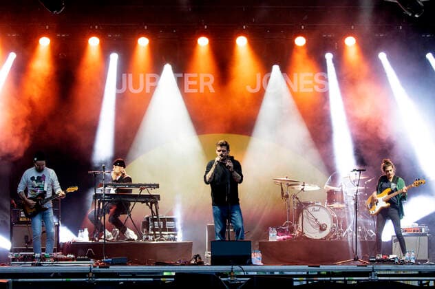 Jupiter Jones live im Rahmen der Konzertreihe Juicy Beats Park Sessions im Westfalenpark. Dortmund, 18.08.2021