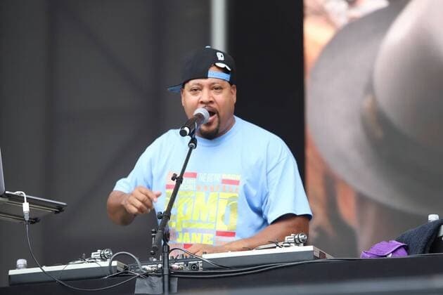 August 20, 2021, Queens, New York, USA: Black Sheep performing with cross section of the fans during It s Time for Hip Hop in New York Concerts presented by The City of New York, Universal Hip Hop Museum, and IDEKO as part of NYC Homecoming Week held at Forest Hill stadium in Queens, New York. The event starts at 4pm till 9.30pm. There is tight security check up with proof of vaccination or COVID -19 test while most of the people aren™t using masks.  Copyright: xJosexFranciscox