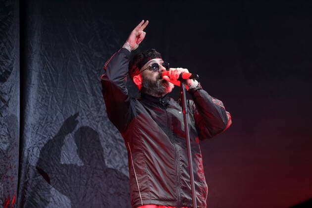 Sido bei einem Konzert in der Parkbühne Wuhlheide in Berlin, 20. August 2021. Sido Konzert Wuhlheide