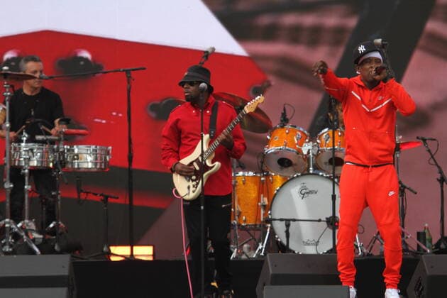August 21, 2021, New York, USA: Carlos Santana and friends and Rob Thomas performing live during The WE LOVE NYC: The Homecoming Concert taking place at the great Central Park lawn in New York that anticipates a prosperous post-pandemic future for New York City. Fans are allowed to watch but with proof of vaccination or COVID PCR (Polymerase Chain Reaction) test taken within 72 hours prior to the event. This concert is to round up the Hip Hop concerts, movies, cultural activities that started all around the city since last week.  Copyright: xNiyixFotex