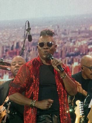 August 21, 2021, New York, New York, USA: New York,The Outer Rainband of Hurricane Henri prompted the premature end of the concert Ã¢â‚¬oeWE LOVE NYC: The Homecoming Concert produced by New York City, Clive Davis and Live Nation. .The concert featured music icons and contemporary artists spanning musical and entertainment genres. The outer band of Hurricane Henri prompted the premature end of the concert.Ã¢â‚¬Â¢. Earth , Wnd & Fire New York USA - ZUMAct2_ 20210821_zaf_ct2_177 Copyright: xBrucexCotlerx