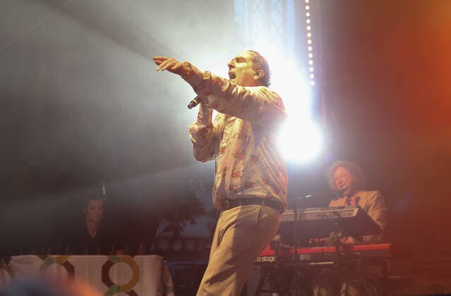 Bendorf Guildo Horn und die orthopädischen Struempfe in Bendorf, 21.08.2021, Copyright: xJoergxNiebergall Eibner-Pressefox EP_JNL