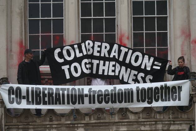 Bilder des Jahres 2021, News 08 August News Themen der Woche KW33 . 22 08 2021. London, United Kingdom. Extinction Rebellion Opening Ceremony. Extinction Rebellion hold an opening ceremony at St Paul s Cathedral ahead of two weeks planned protests.  xMartynxWheatleyx xi-Imagesx IIM-22512-0026
