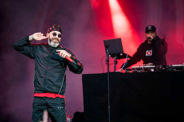 Sido live beim Vor Deiner Tür Open Air im Steigerwaldstadion. Erfurt, 24.08.2021