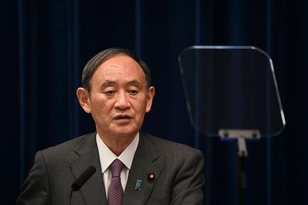 August 25, 2021, Tokyo, Japan: Japan s Prime Minister Yoshihide Suga speaks during a news conference at the prime minister s office in Tokyo. Tokyo Japan - ZUMAz114 20210825_zih_z114_002 Copyright: xPOOLx