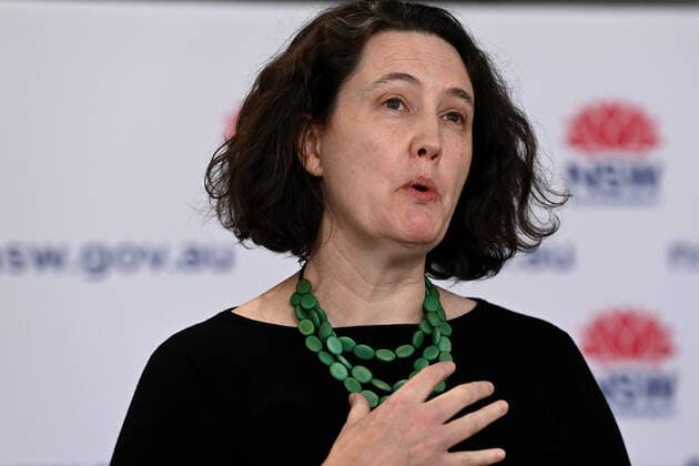 GLADYS BEREJIKLIAN COVID19 PRESSER, Senior Staff Specialist in EM (and former Director) at Hornsby Ku-ring-gai Hospital, Dr Clare Skinner speaks to the media during a press conference to provide a COVID-19 update, in Sydney, Thursday, August 26, 2021. NSW recorded 1,029 new locally acquired cases of COVID-19 as the entire state continues in lockdown. ( NO ARCHIVING, EDITORIAL USE ONLY, NO USE IN BOOKS WITHOUT CONSENT SYDNEY NSW AUSTRALIA  Copyright: xBIANCAxDExMARCHIx 20210826001569809737