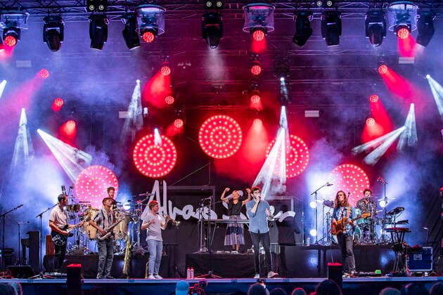 Alvaro Soler live beim Vor Deiner Tür Open Air im Steigerwaldstadion. Erfurt, 25.08.2021