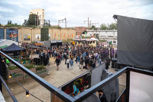 Illustration picture shows the first day of the first edition of Gate, the alternative to Couleur Cafe music festival in Brussels, Thursday 26 August 2021. Just over 1,500 people with a Covid Safe Ticket can be present at the CityGate site in Anderlecht every day. The two weekend Gate festival will take place from August 26 to 29 and September 2 to 5.  HATIMxKAGHAT 3073688