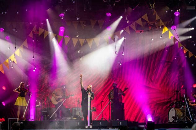 Rea Garvey live beim Vor Deiner Tür Open Air im Steigerwaldstadion. Erfurt, 26.08.2021