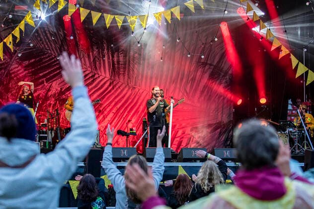 Rea Garvey live beim Vor Deiner Tür Open Air im Steigerwaldstadion. Erfurt, 26.08.2021