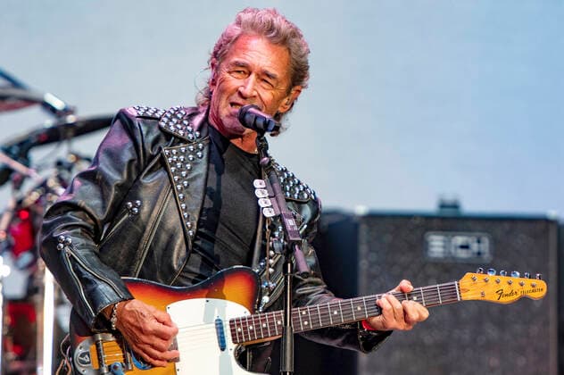 Peter Maffay & Band live beim Open Air 2021 in der Jungen Garde. Dresden, 26.08.2021