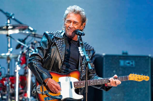 Peter Maffay & Band live beim Open Air 2021 in der Jungen Garde. Dresden, 26.08.2021