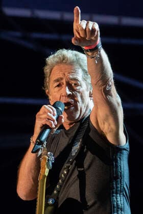 Peter Maffay & Band live beim Open Air 2021 in der Jungen Garde. Dresden, 26.08.2021