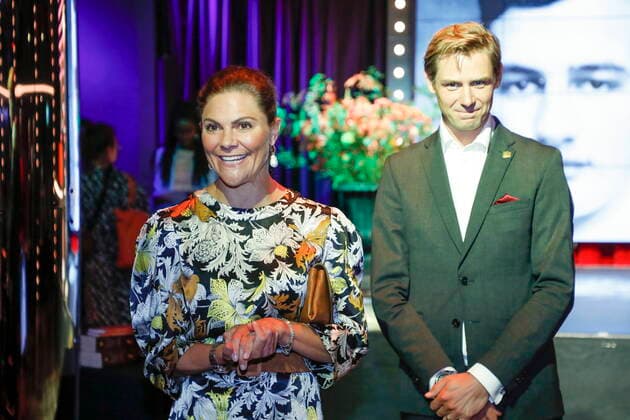 Crown Princess Victoria at the Raoul Wallenberg Prize 2021 at Wallmans Salonger in Stockholm, Sweden on August 27, 2021 Photo Christine Olsson TT code 10430 Stockholm Sweden x10430x,  Copyright: xChristinexOlsson TTx RAOUL WALLENBERG PRIZE 2021