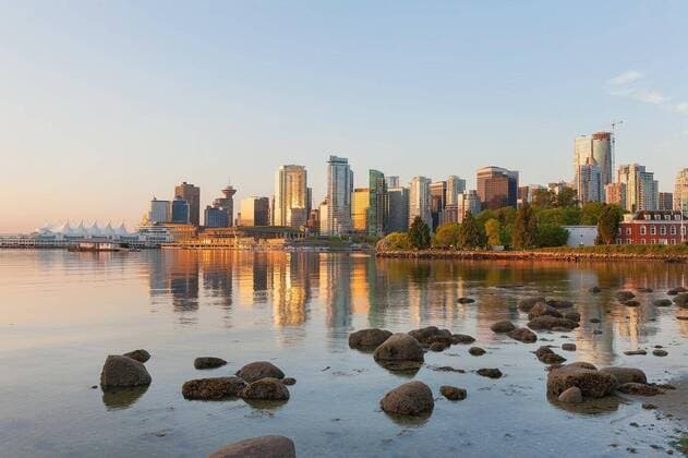  Vancouver BC City Skyline Morning, 10.08.2015 02:24:16, Copyright: xjpldesignsx Panthermedia14612271