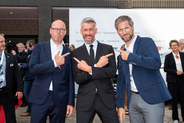 Red Carpet Grimme-Preis 2021 in Marl - Bilder vom roten Teppich Grimme-PreisNordrhein-Westfalen, 70173 Stuttgart, Deutschland Copyright: 7aktuell.dex xMarcxGruber