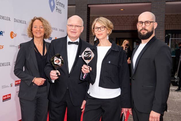 Red Carpet Grimme-Preis 2021 in Marl - Bilder vom roten Teppich Grimme-PreisNordrhein-Westfalen, 70173 Stuttgart, Deutschland Copyright: 7aktuell.dex xMarcxGruber