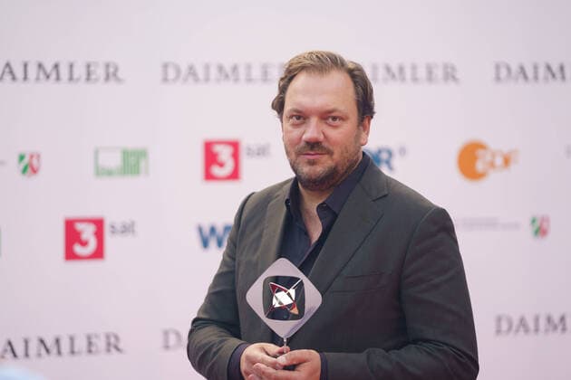 Bilder des Jahres 2021, Entertainment 08 August Entertainment Themen der Woche KW34 57. Grimme-Preis - Verleihung Grimme Preise 2021 im Theater Marl - Charly Hübner;57. Grimme-Preis - Verleihung Grimme Preise 2021 im Theater Marl - Charly Hübner, Marl NRW Deutschland Theater Marl *** 57 Grimme Award ceremony Grimme Awards 2021 at Theater Marl Charly Hübner 57 Grimme Award ceremony Grimme Awards 2021 at Theater Marl Charly Hübner, Marl NRW Germany Theater Marl