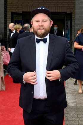 Max Bierhals bei der 57. Verleihung des Grimme Preises 2021 im Theater der Stadt Marl. Marl, 27.08.2021