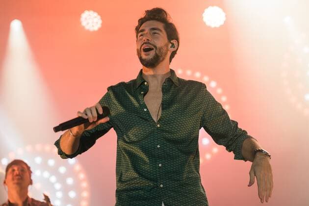Alvaro Soler auf dem 5. Zeltfestival Rhein-Neckar Alvaro Soler auf dem 5. Zeltfestival Rhein-Neckar in Mannheim. Mannheim Zeltfestival Rhein-Neckar Baden-Württemberg