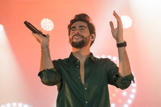 Alvaro Soler auf dem 5. Zeltfestival Rhein-Neckar Alvaro Soler auf dem 5. Zeltfestival Rhein-Neckar in Mannheim. Mannheim Zeltfestival Rhein-Neckar Baden-Württemberg