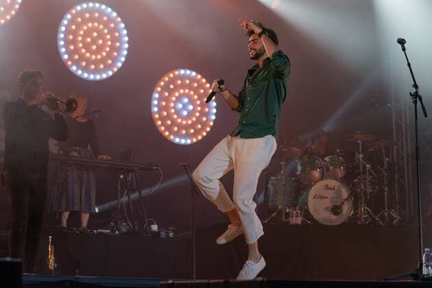 Alvaro Soler auf dem 5. Zeltfestival Rhein-Neckar Alvaro Soler auf dem 5. Zeltfestival Rhein-Neckar in Mannheim. Mannheim Zeltfestival Rhein-Neckar Baden-Württemberg