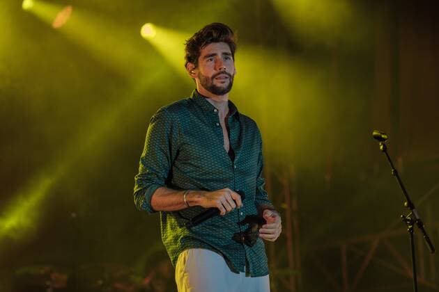 Alvaro Soler auf dem 5. Zeltfestival Rhein-Neckar Alvaro Soler auf dem 5. Zeltfestival Rhein-Neckar in Mannheim. Mannheim Zeltfestival Rhein-Neckar Baden-Württemberg