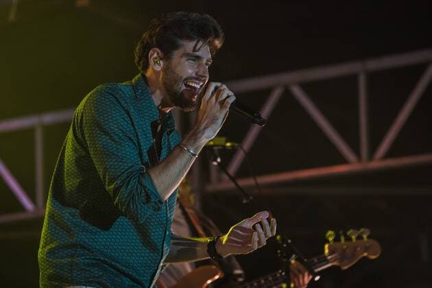 Alvaro Soler auf dem 5. Zeltfestival Rhein-Neckar Alvaro Soler auf dem 5. Zeltfestival Rhein-Neckar in Mannheim. Mannheim Zeltfestival Rhein-Neckar Baden-Württemberg