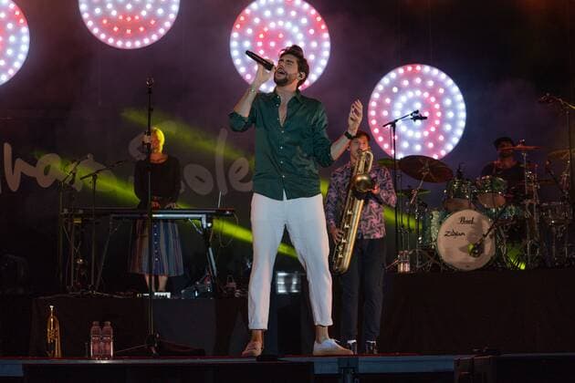 Alvaro Soler auf dem 5. Zeltfestival Rhein-Neckar Alvaro Soler auf dem 5. Zeltfestival Rhein-Neckar in Mannheim. Mannheim Zeltfestival Rhein-Neckar Baden-Württemberg