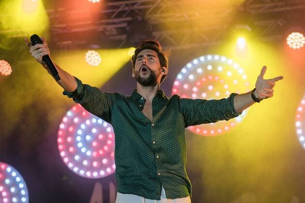 Alvaro Soler auf dem 5. Zeltfestival Rhein-Neckar Alvaro Soler auf dem 5. Zeltfestival Rhein-Neckar in Mannheim. Mannheim Zeltfestival Rhein-Neckar Baden-Württemberg
